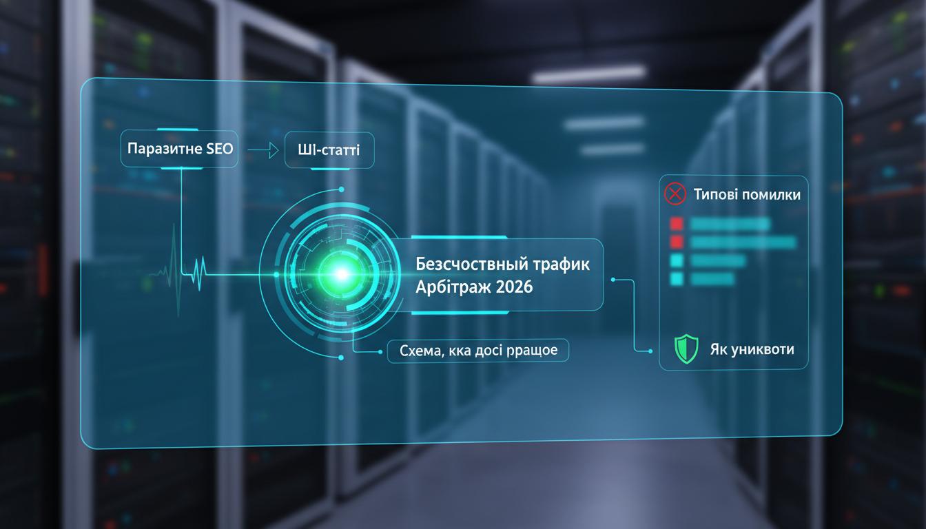 Паразитне SEO + ШІ-статті = безкоштовний трафік в арбітражі 2026: схема, яка досі працює. Типові помилки і як їх уникнути Паразитне SEO + ШІ-статті = безкоштовний трафік в арбітражі 2026: схема, яка досі працює. Типові помилки і як їх уникнути