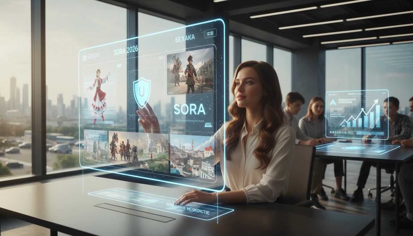 Огляд Sora у 2026 році. Що нового для користувачів з України.. Безпека і відповідальність користувача