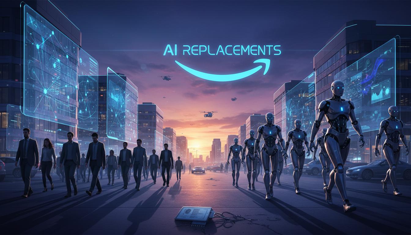 Amazon звільняє 14 000 через AI: як корпорації замінюють людей агентами — і хто наступний. Практичні поради для підприємств і керівників Amazon звільняє 14 000 через AI: як корпорації замінюють людей агентами — і хто наступний. Практичні поради для підприємств і керівників