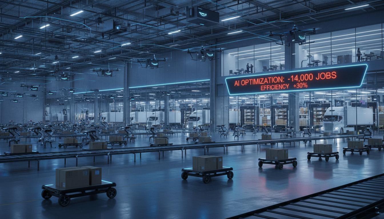 Як Amazon скорочує 14 000 через AI: корпорації замінюють людей агентами — хто наступний